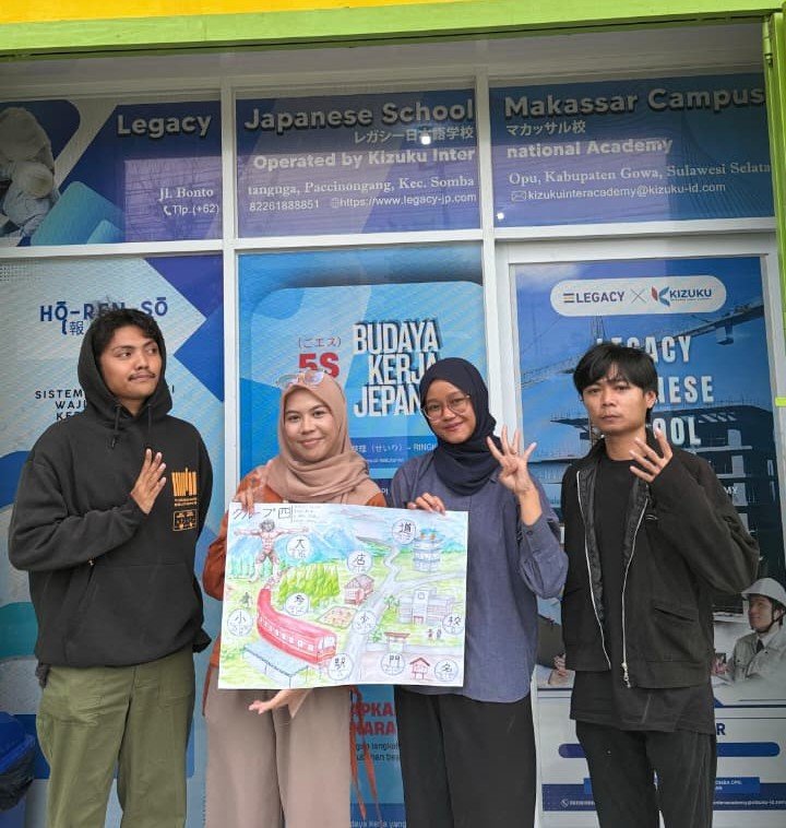 Sesi Praktek Penulisan Kanji Kelompok 6 - Program Engineering Batch 1